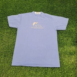 Vintage Cowgirl Shirt Womens Medium 19x27 Blue